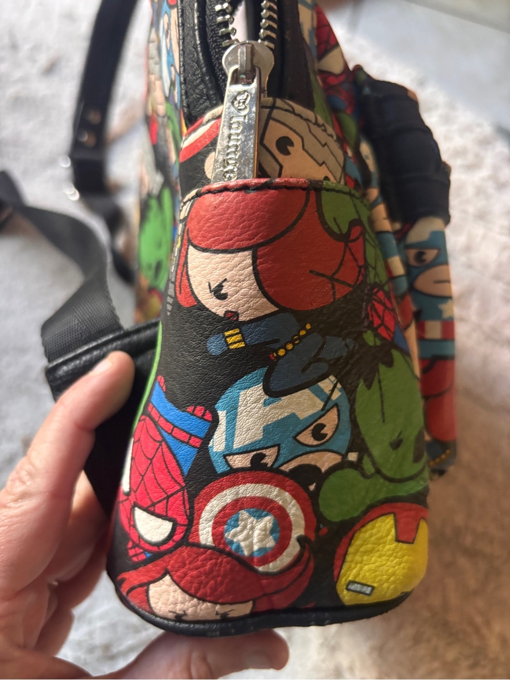 Marvel Loungefly Mini Backpack - Picture 8 of 8